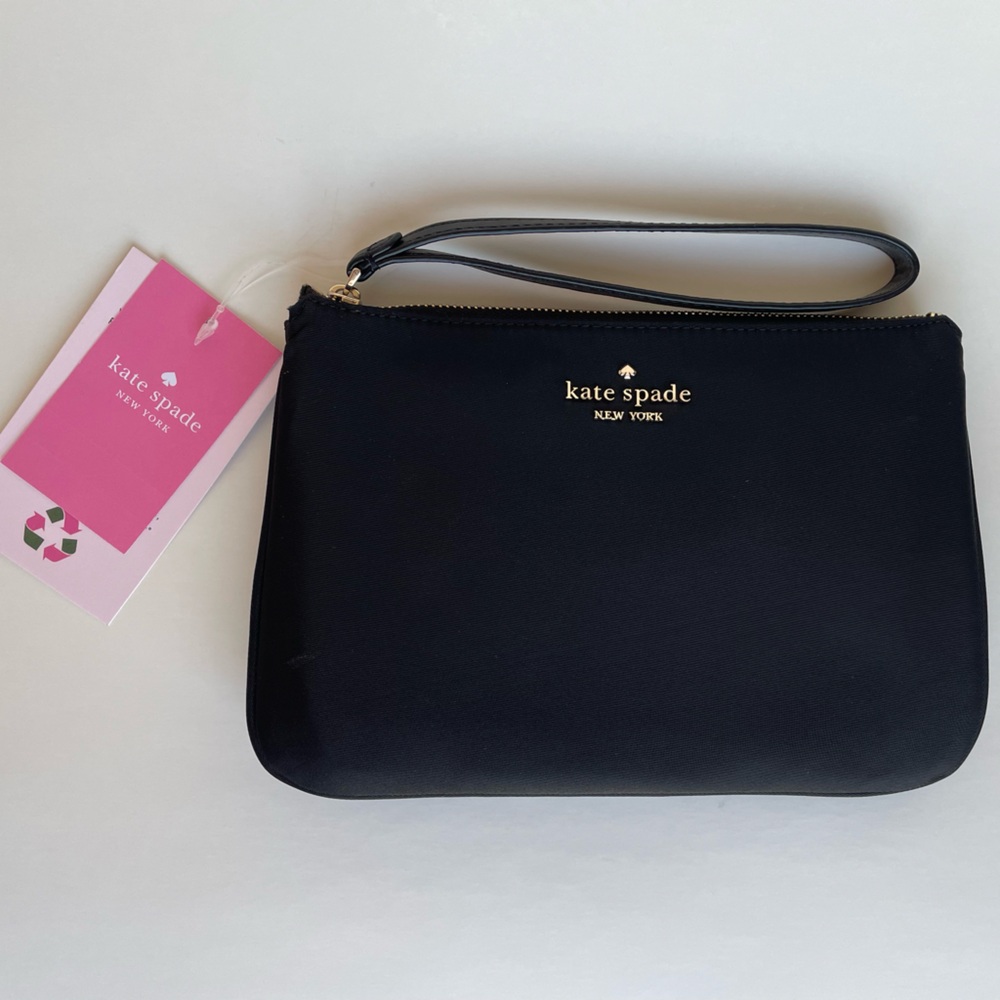 Kate Spade Black Chelsea Wristlet